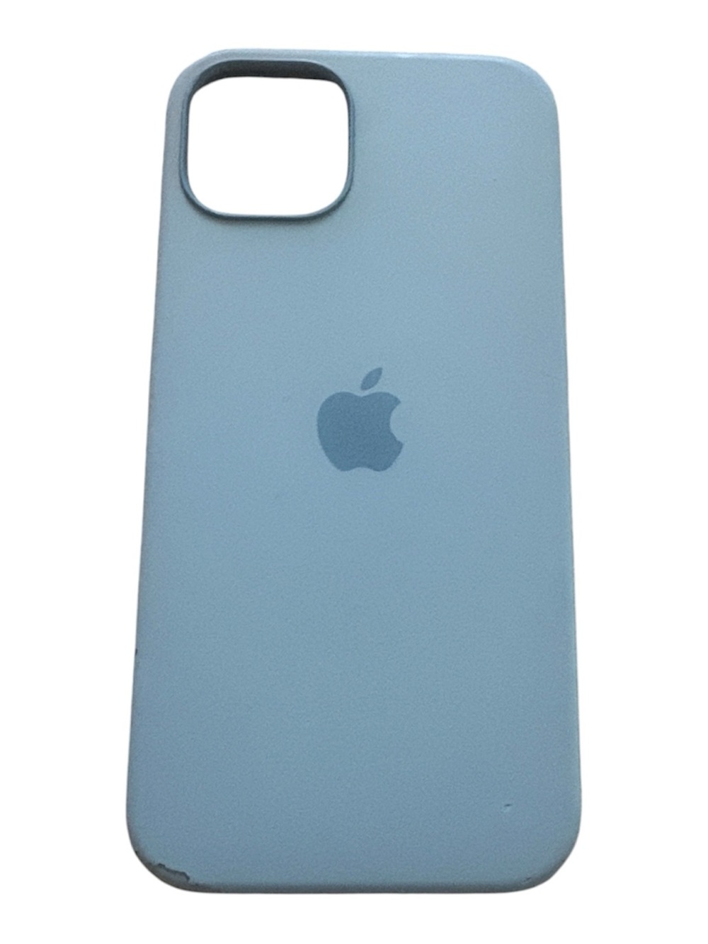 Apple iPhone 15 or 13 Blue Silicone Case with MagSafe